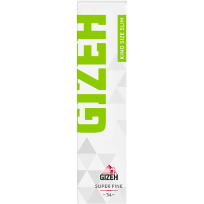 Бумага сиг. Gizeh KING SIZE SLIM SUPER FINE 34шт