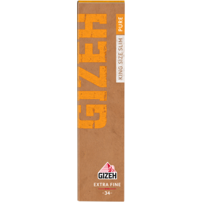 Бумага сиг. Gizeh PURE KING SIZE SLIM EXTRA FINE 34шт