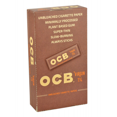 Бумага сиг. OCB Virgin Unbleached 1.1/4  78мм 50шт