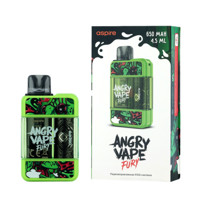 BRUSKO ANGRY VAPE FURY Зелёный