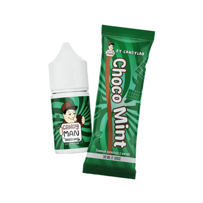 Жидкость Candyman SUPER Choco Mint 30 мл (Темный шоколад с мятой)