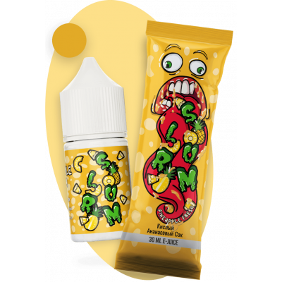 Жидкость Slurm Pineapple Fresh 30 мл (Кислый Ананасовый Сок)