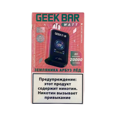 GEEK BAR WATT 20000 Земляника, арбуз, лёд