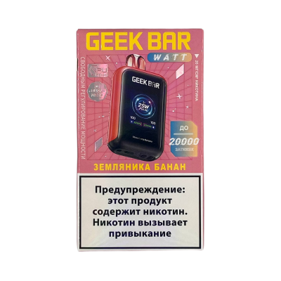 GEEK BAR WATT 20000 Земляника, банан