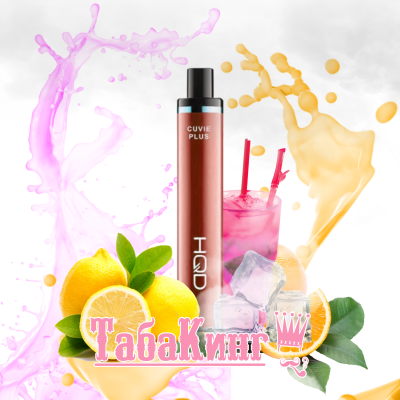 HQD Cuvie Plus Pink Lemon (Розовый Лимонад)