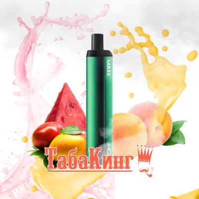 HQD MAXX Mango Peach Watermelon (Манго-персик-арбуз)