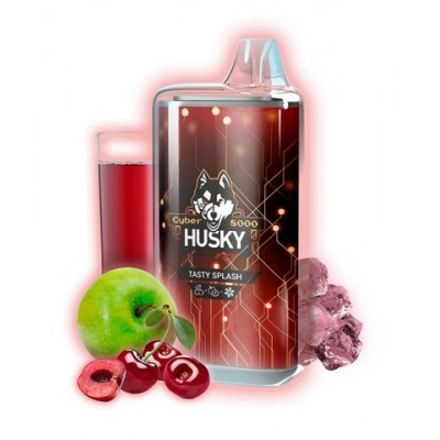 Husky Cyber Tasty Splash (Вишнёво-яблочный сок и лёд)