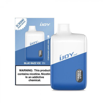 iJoy BAR IC 8000 Blue Razz Ice (Малиновый лимонад со льдом)