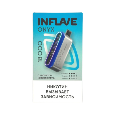 INFLAVE ONYX 18000 Свежая мята