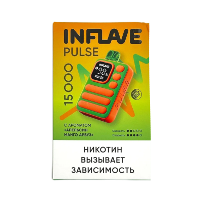 INFLAVE PULSE 15000 Апельсин, манго, арбуз