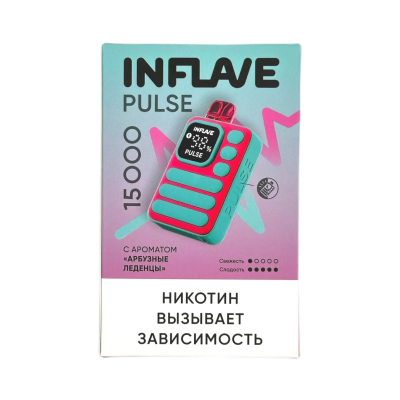 INFLAVE PULSE 15000 Арбузные леденцы