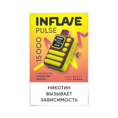 INFLAVE PULSE 15000 Маракуйя, лимон