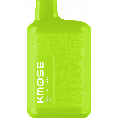 KMOSE GUM 5000 Кислое Яблоко