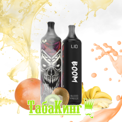 iJOY LIO & UDN BOOM Blood Freeze (Банан, киви, грейпфрут)