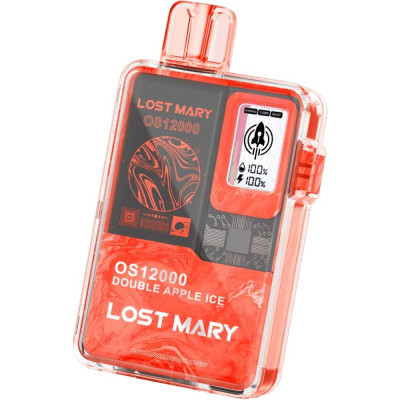 Lost Mary OS12000 Двойное Яблоко, Лёд