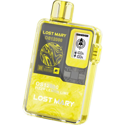 Lost Mary OS12000 Игристый Лимон, Лайм