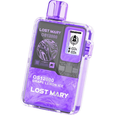 Lost Mary OS12000 Виноград-Лимон-Лёд