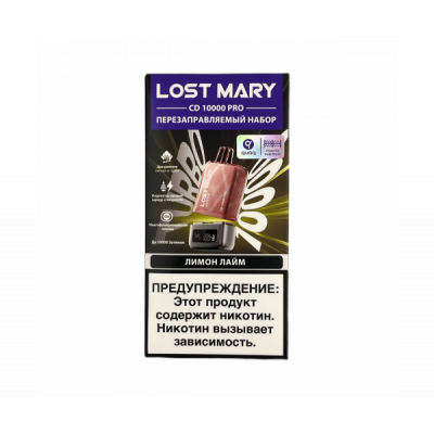 LOST MARY CD PRO 10000 Лимон лайм