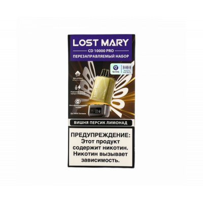 LOST MARY CD PRO 10000 Вишня персик лимонад