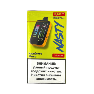 NASTY BAR D16Ki 16000 Карибское манго