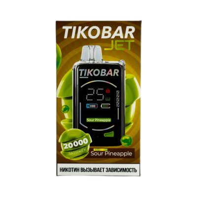 TIKOBAR JET 20000 Кислый ананас