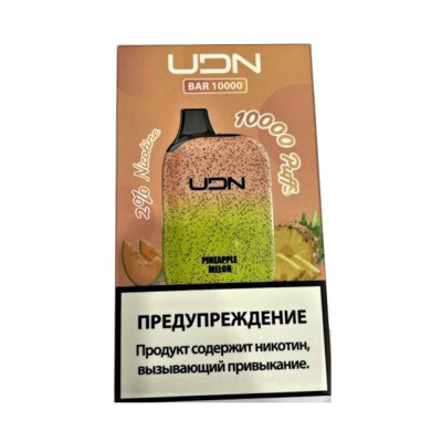 UDN BAR 10000 Pineapple Melon (Ананас-Дыня)