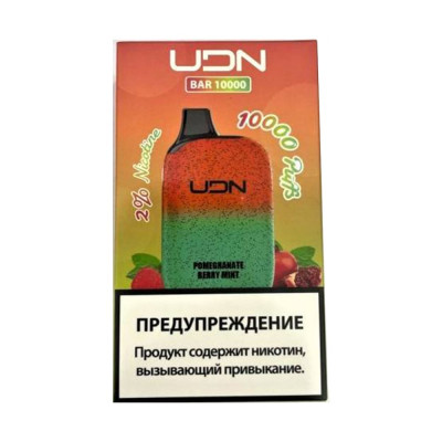 UDN BAR 10000 Pomegranate Berry Mint (Гранат-Ягоды-Мята)