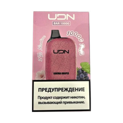 UDN BAR 10000 Sakura Grape (Сакура Виноград)