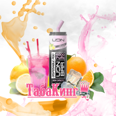 UDN BAR 6000 Pink Lemonade (Розовый лимонад)