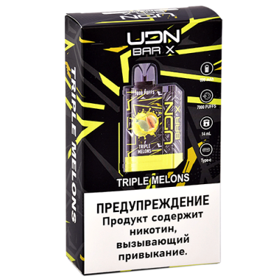 UDN BAR X III 7000 Triple Melons (Тройная Дыня)