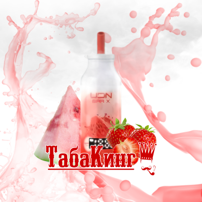 UDN BAR X LED 7000 Strawberry Watermelon (Клубника с арбузом)