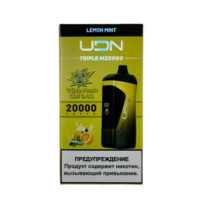 UDN Triple M 20000 Lemon Mint (Лимон, Мята)