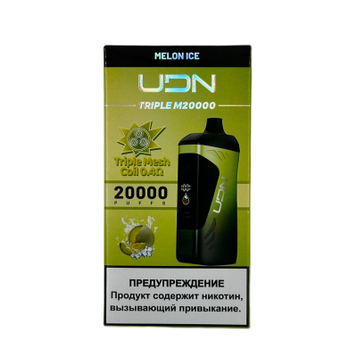 UDN Triple M 20000 Melon Ice (Дыня, Лёд)