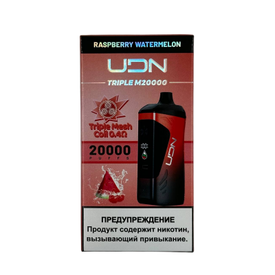 UDN Triple M 20000 Raspberry Watermelon (Малина, Арбуз)