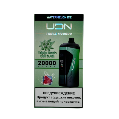 UDN Triple M 20000 Watermelon Ice (Арбуз, Лёд)