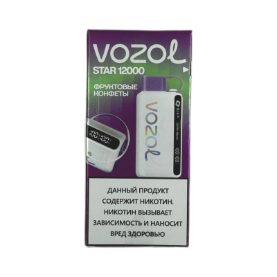 VОZOL STAR 12000 Фруктовые Конфеты