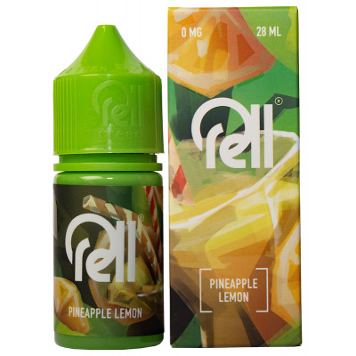 Жидкость RELL GREEN Pineapple Lemon (Ананас-Лимон) 0% 28 мл