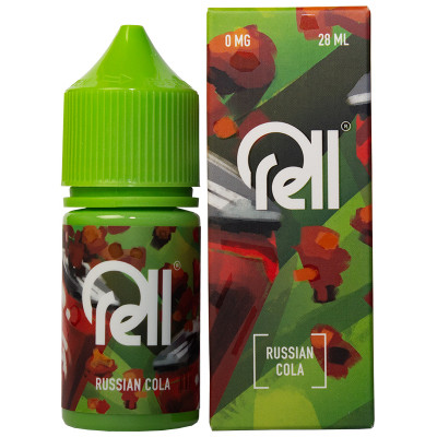 Жидкость RELL GREEN Russian Cola (Русская Кола) 0% 28 мл