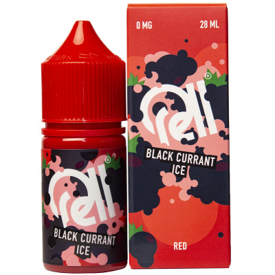 Жидкость REEL LOW COST Black Currant ICE (Черная смородина, Лед) 0% 28 мл