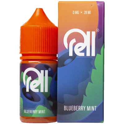 Жидкость RELL ORANGE Blueberry Mint (Черника-Мята) 0% 28 мл