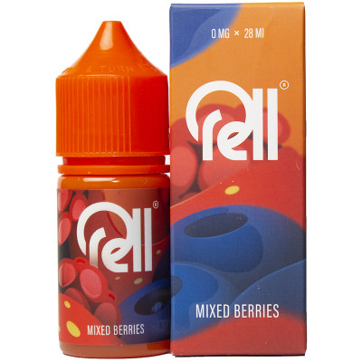 Жидкость RELL ORANGE Mixed Berries (Ягодный Микс) 0% 28 мл