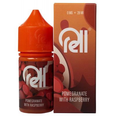 Жидкость RELL ORANGE Pomegranate with Raspberry (Гранат-Малина) 0% 28 мл