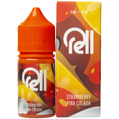 Жидкость RELL ORANGE Strawberry Pina Colada (Клубничная Пина-Колада) 0% 28 мл