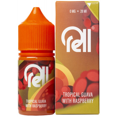 Жидкость RELL ORANGE Tropical Guava with Raspberry (Тропическая Гуава с Малиной) 0% 28 мл